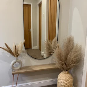 Low Console Table With Hairpin Legs l 40cm Legs