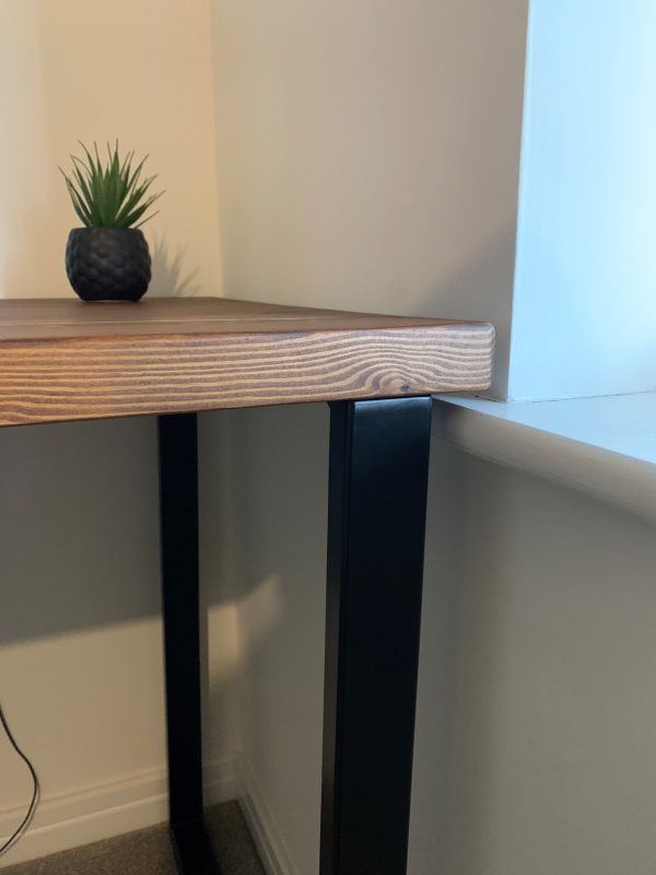 Office Desk With Black Industrial legs | Custom sizes and colours l 60cm - 180cm - Image 7